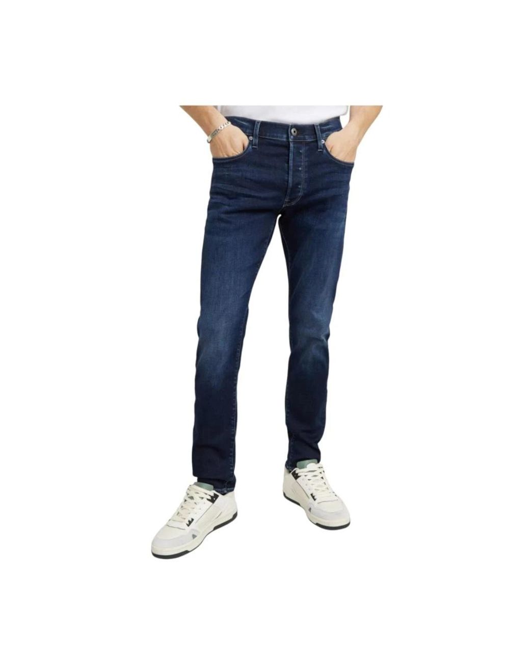 G-Star Blue Slim-Fit Jeans for men
