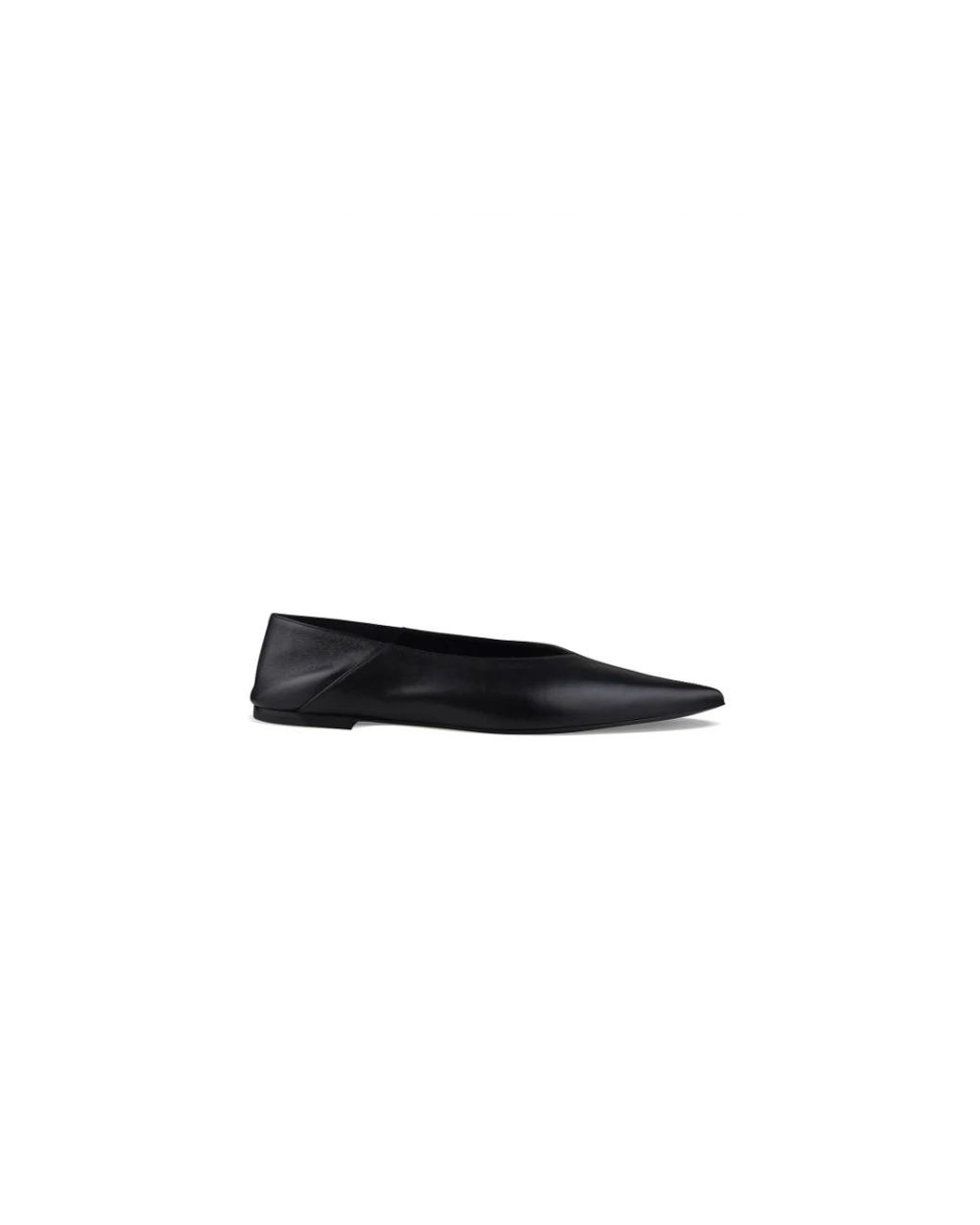 Saint Laurent Black Ballerinas