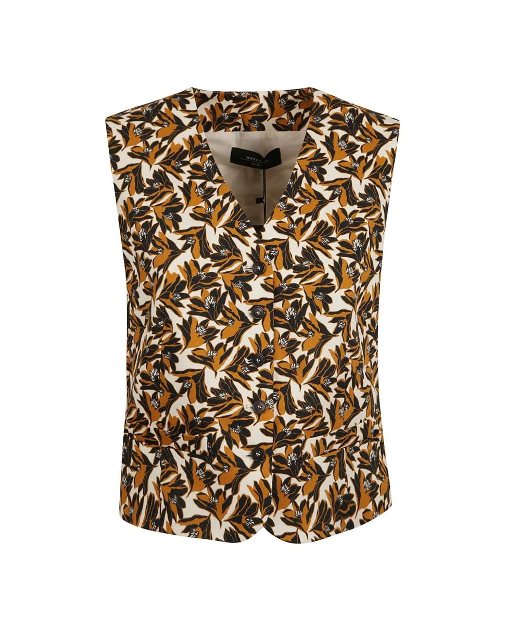 Weekend by Maxmara Mouwloze Top in het Multicolor