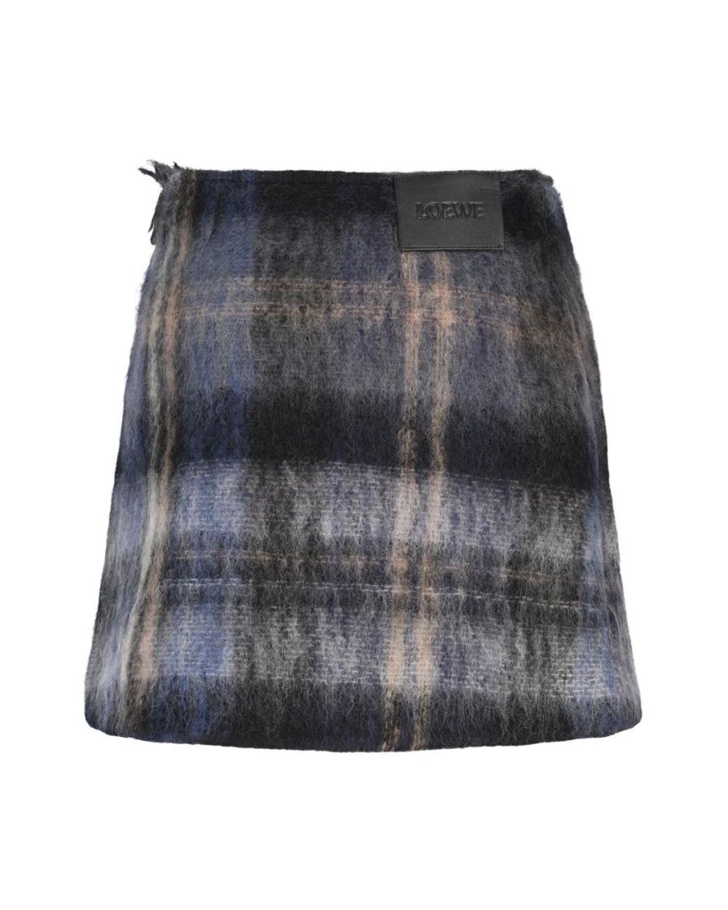 Loewe Gray Short Skirts