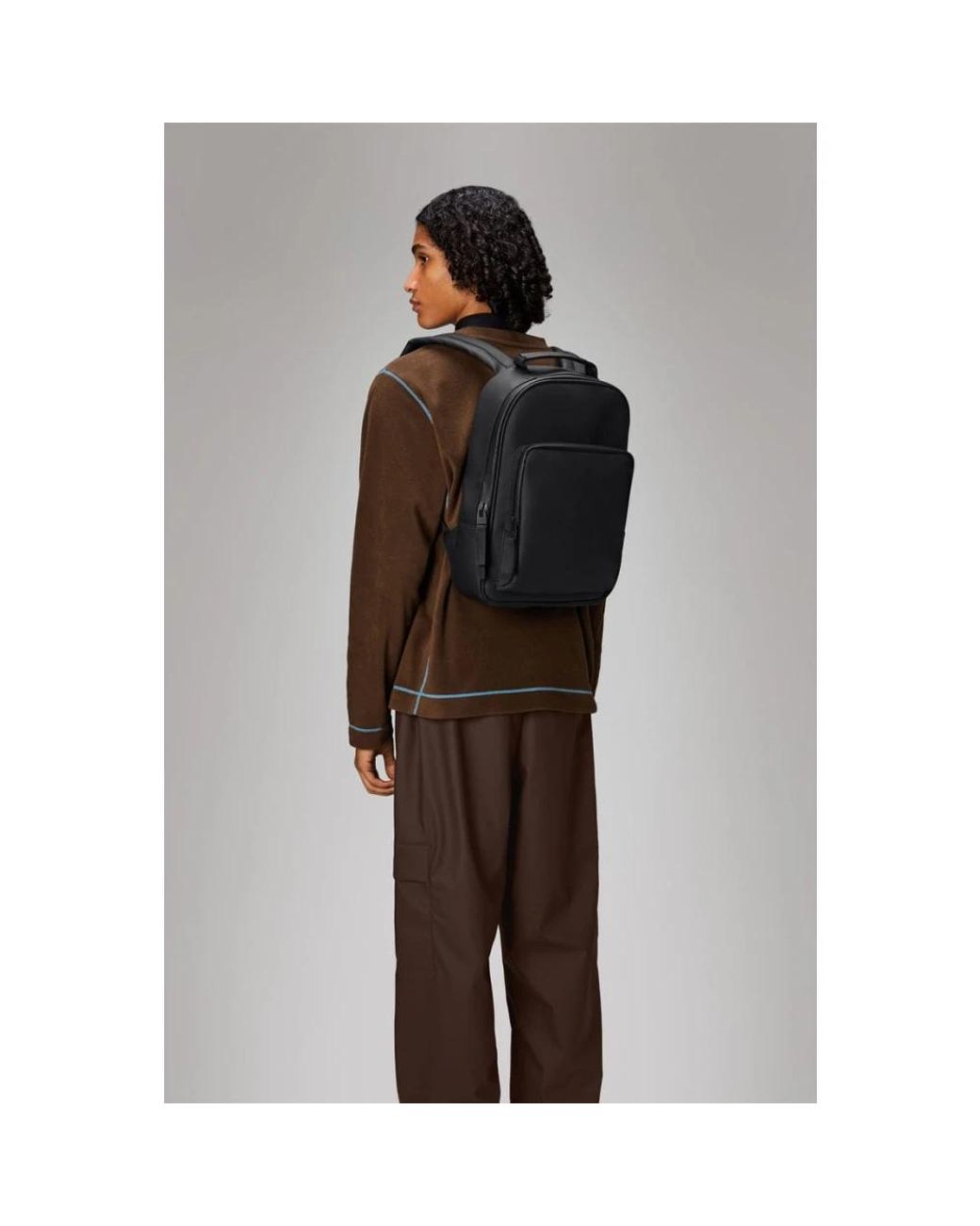 Backpacks Rains de hombre de color Black