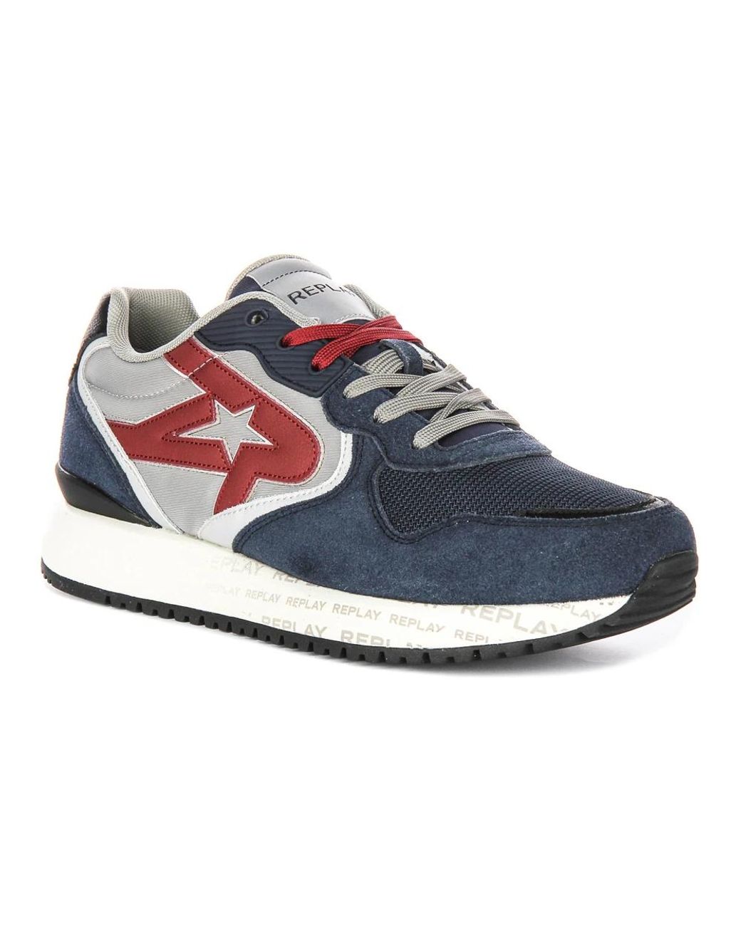 Replay Blue Sneakers for men