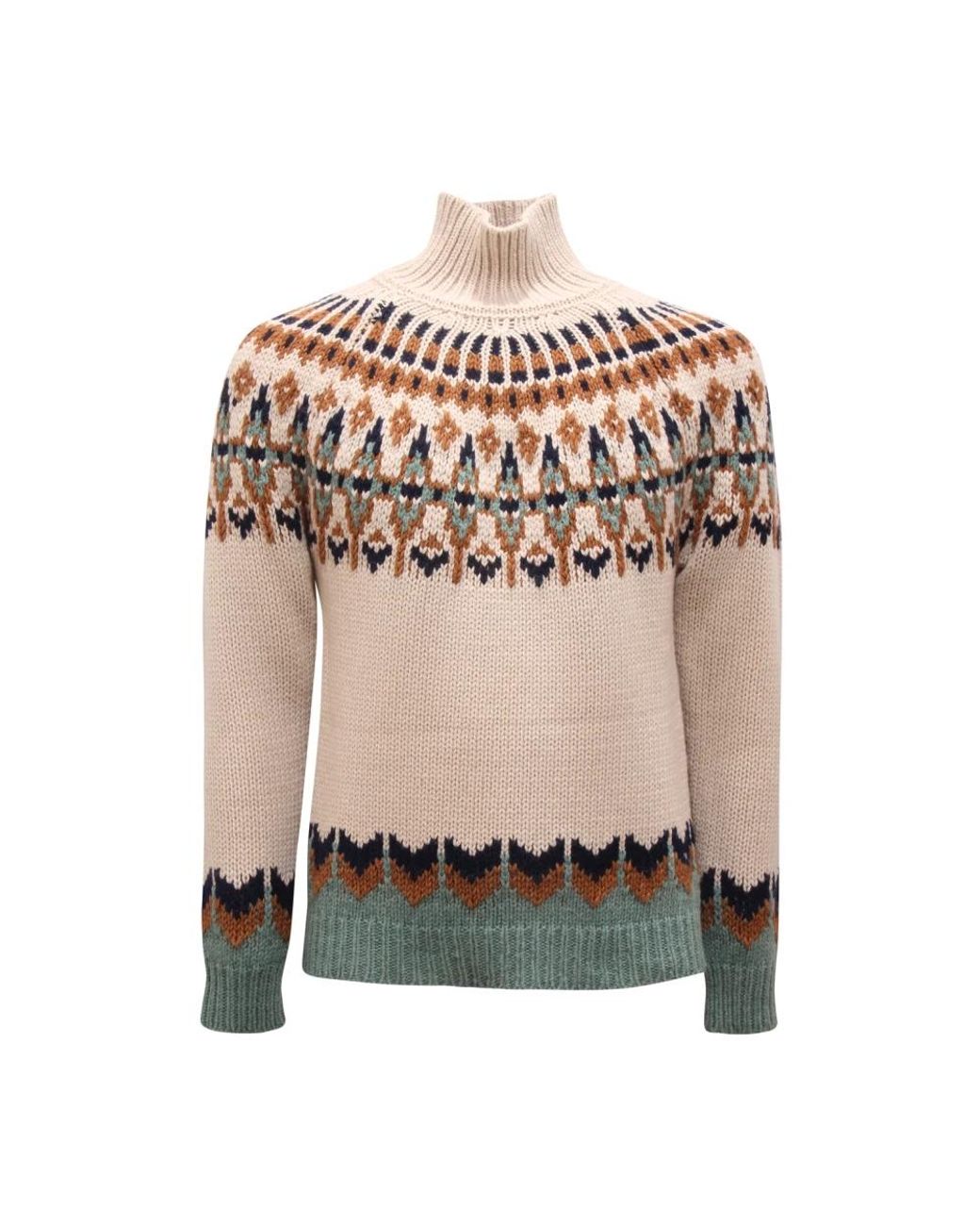 Dondup Pink Round-Neck Knitwear for men