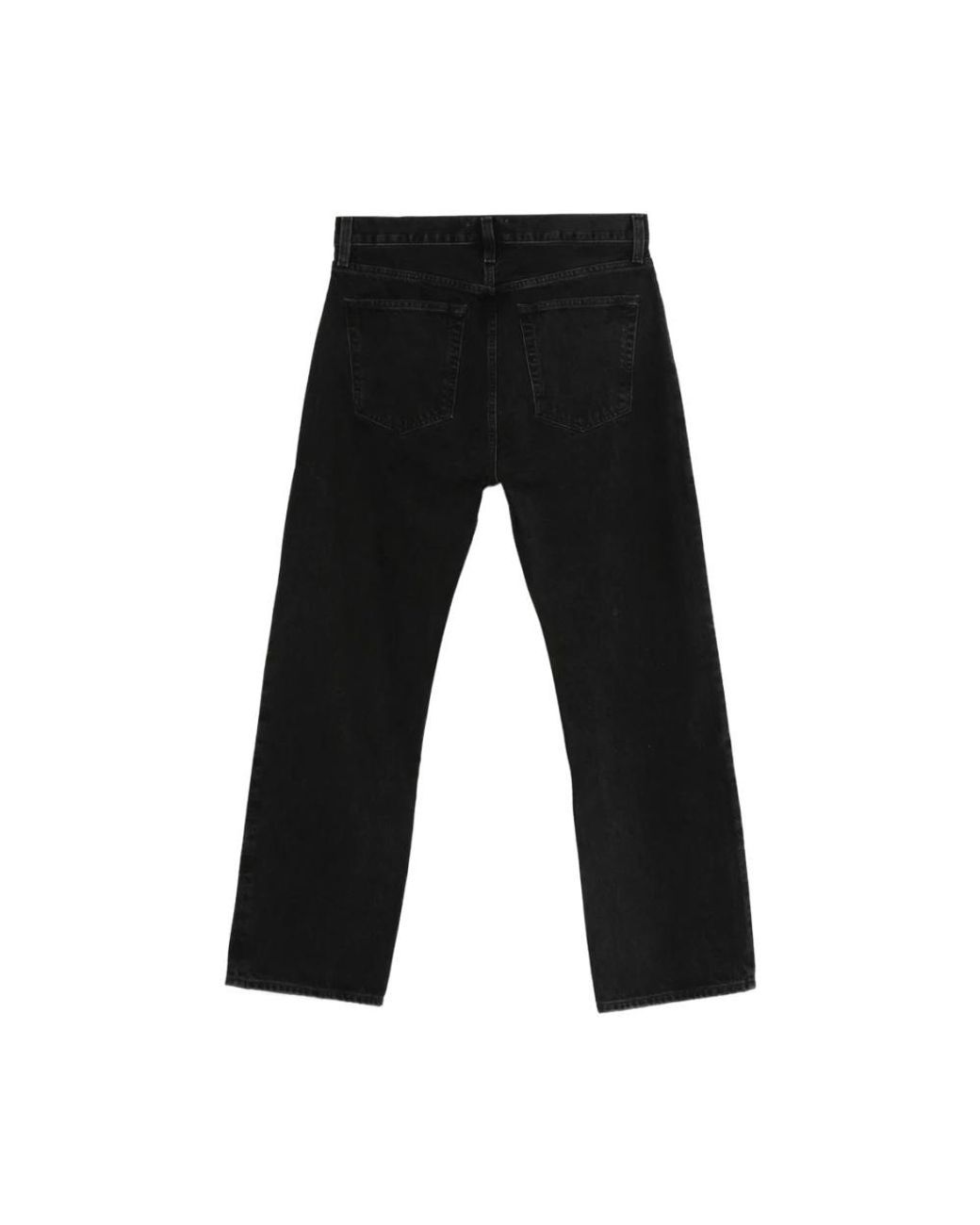 Agolde Black Straight Jeans for men