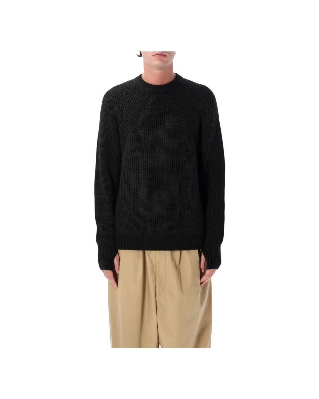 Comme des Garçons Black Round-Neck Knitwear for men