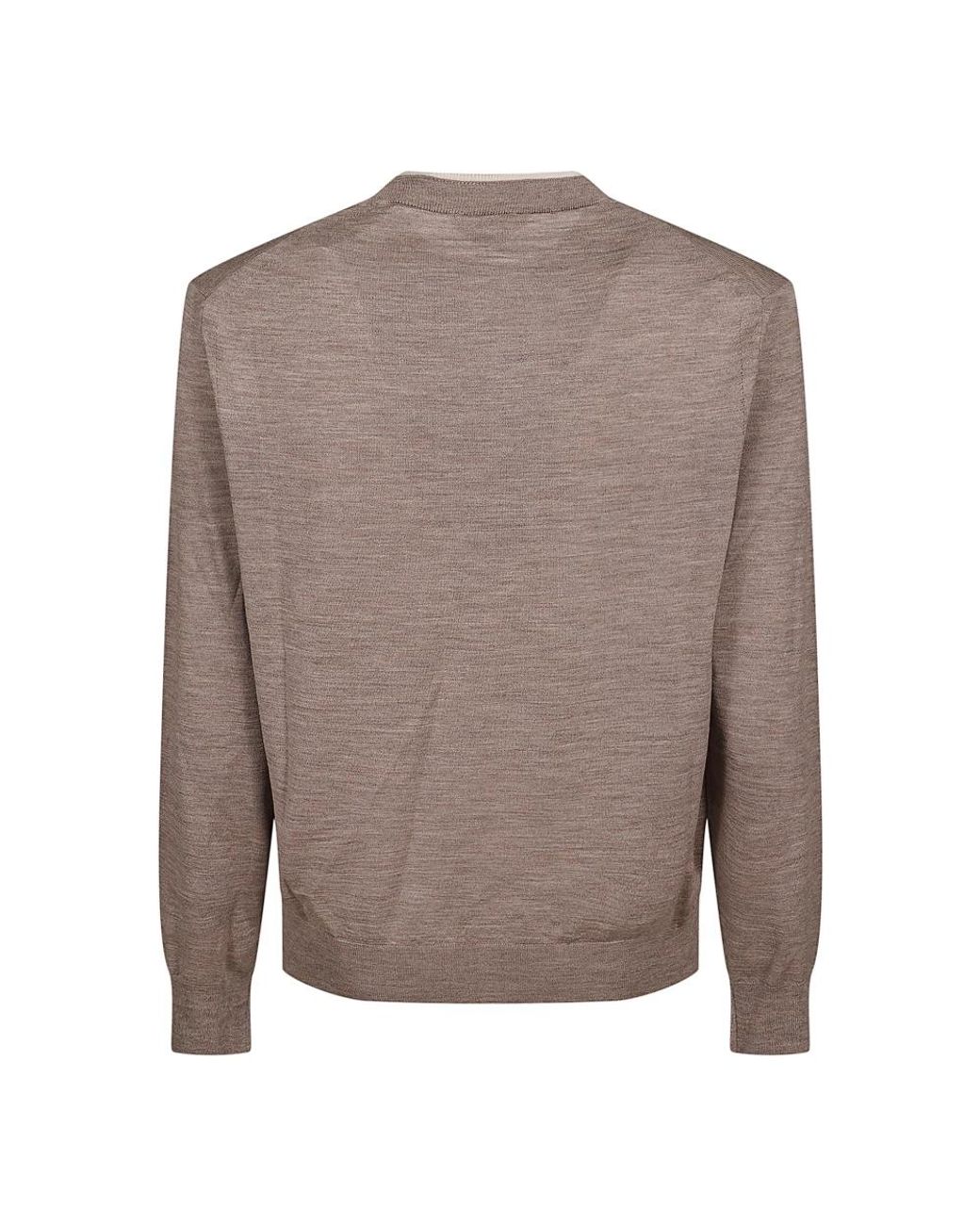 Jacob Cohen Brown Round-Neck Knitwear for men