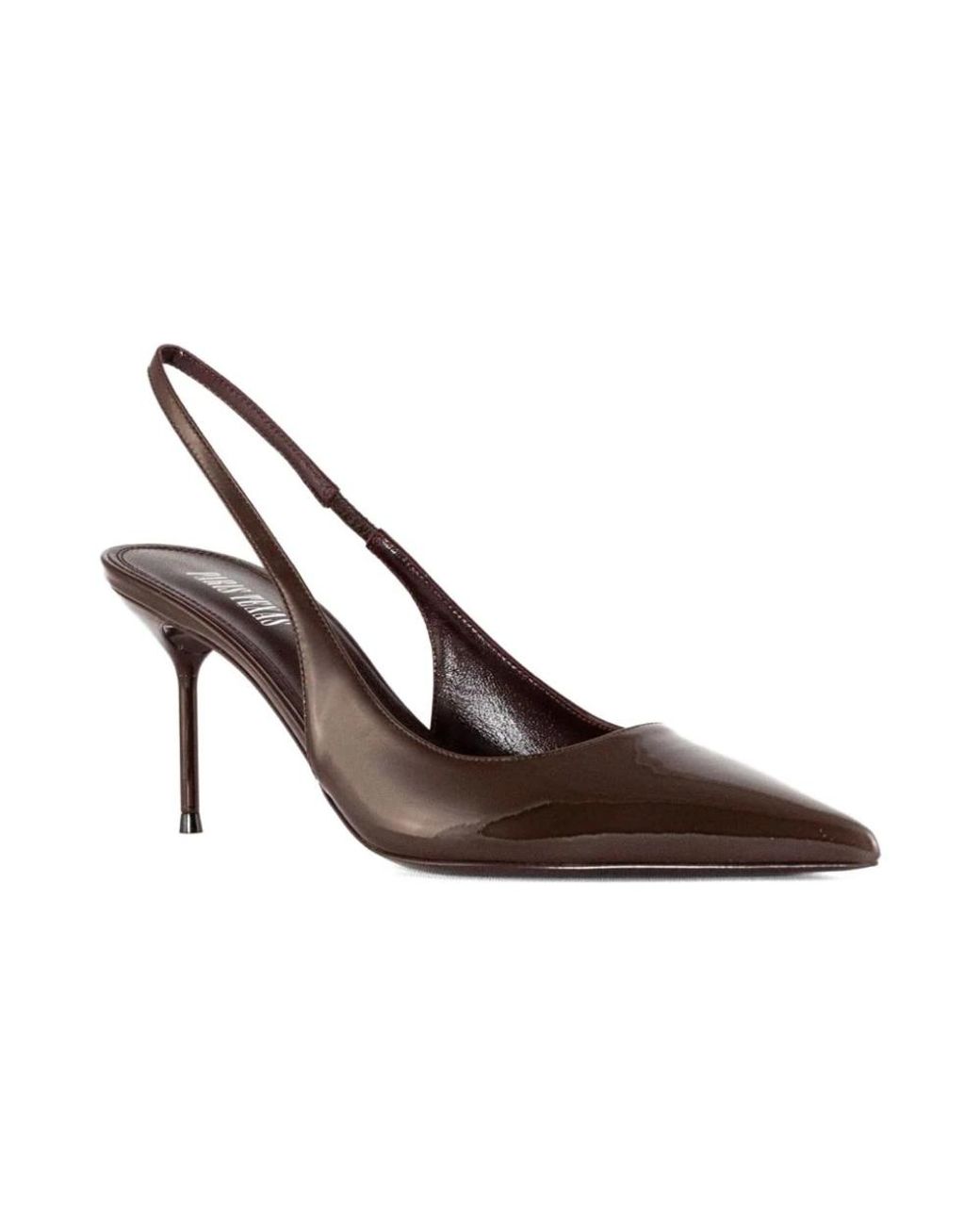 Paris Texas Brown Lidia Slingback Pump