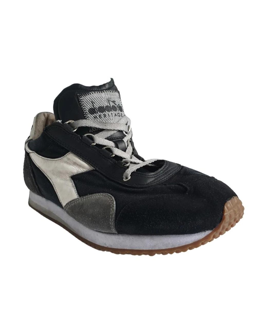 Diadora Black Sneakers for men