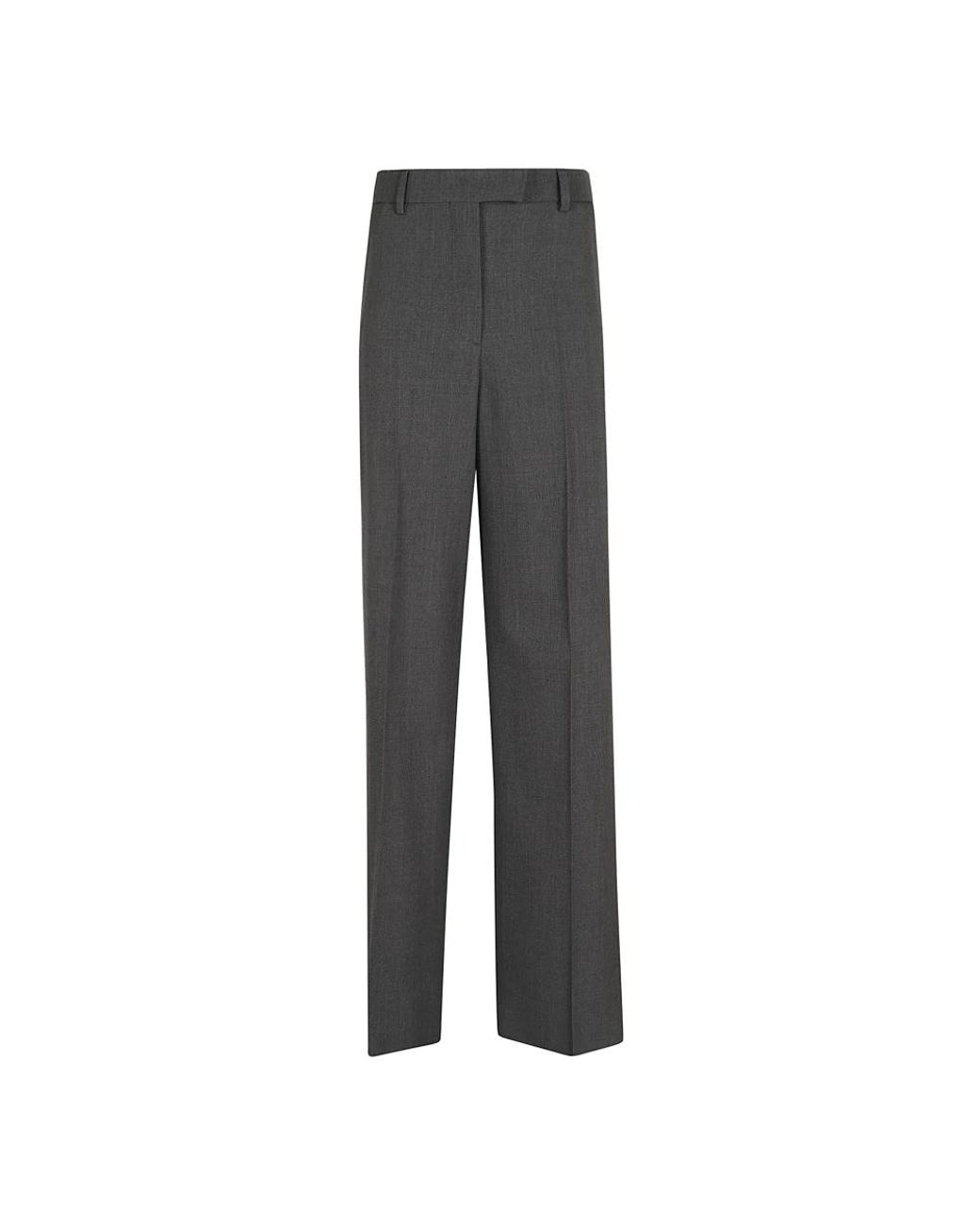 Valentino Garavani Gray Straight Trousers