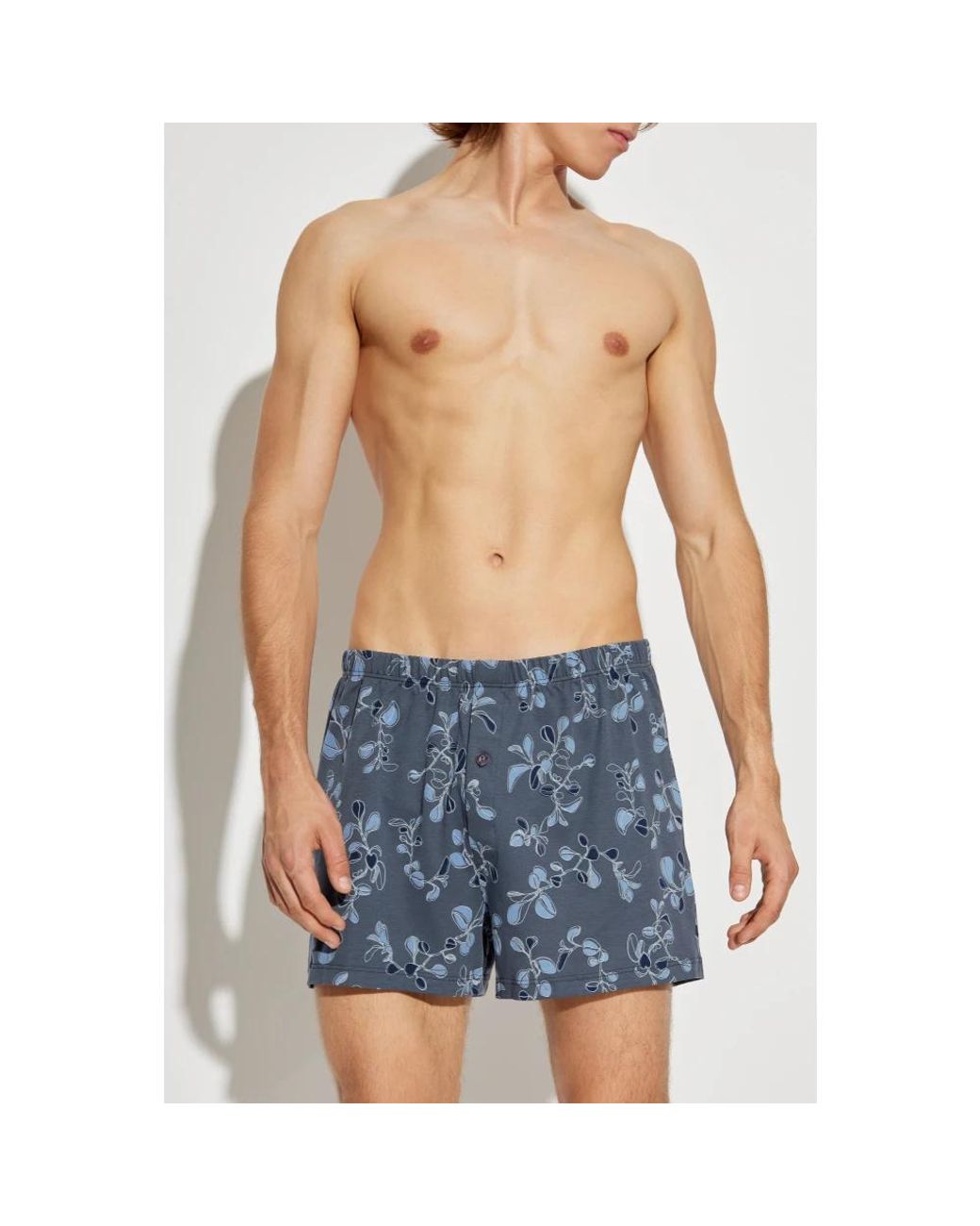Bottoms di Hanro in Blue da Uomo