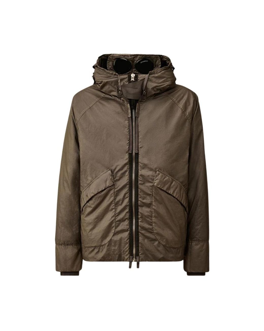 C P Company Brown Winter Jackets for men
