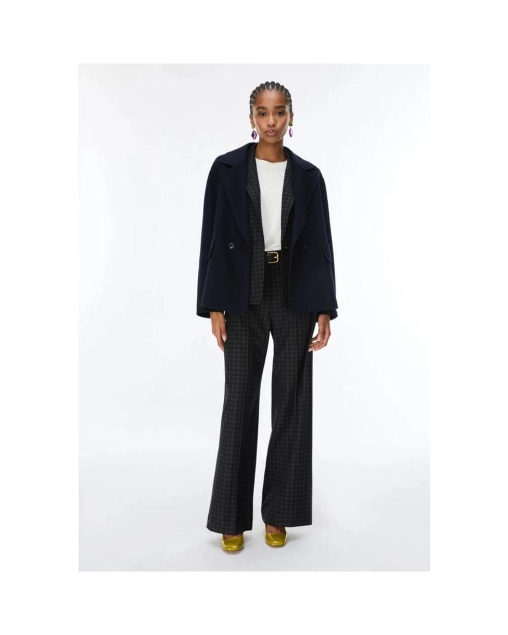 iBlues Black Wide Trousers