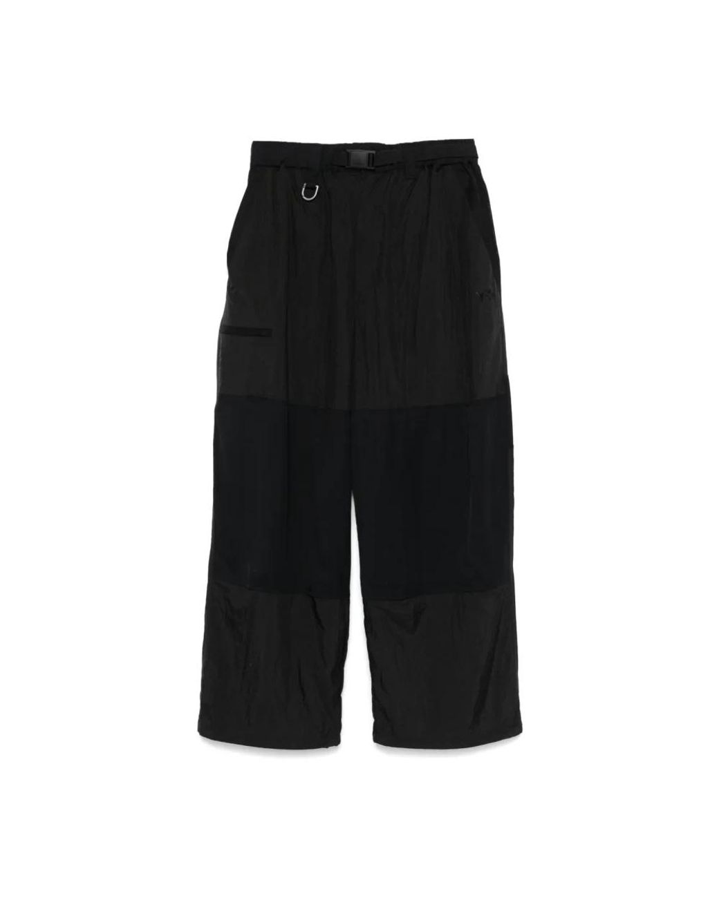 Y-3 Black Wide Trousers for men