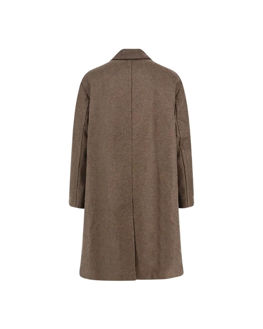 Studio Nicholson Brown Single-Breasted Coats for men