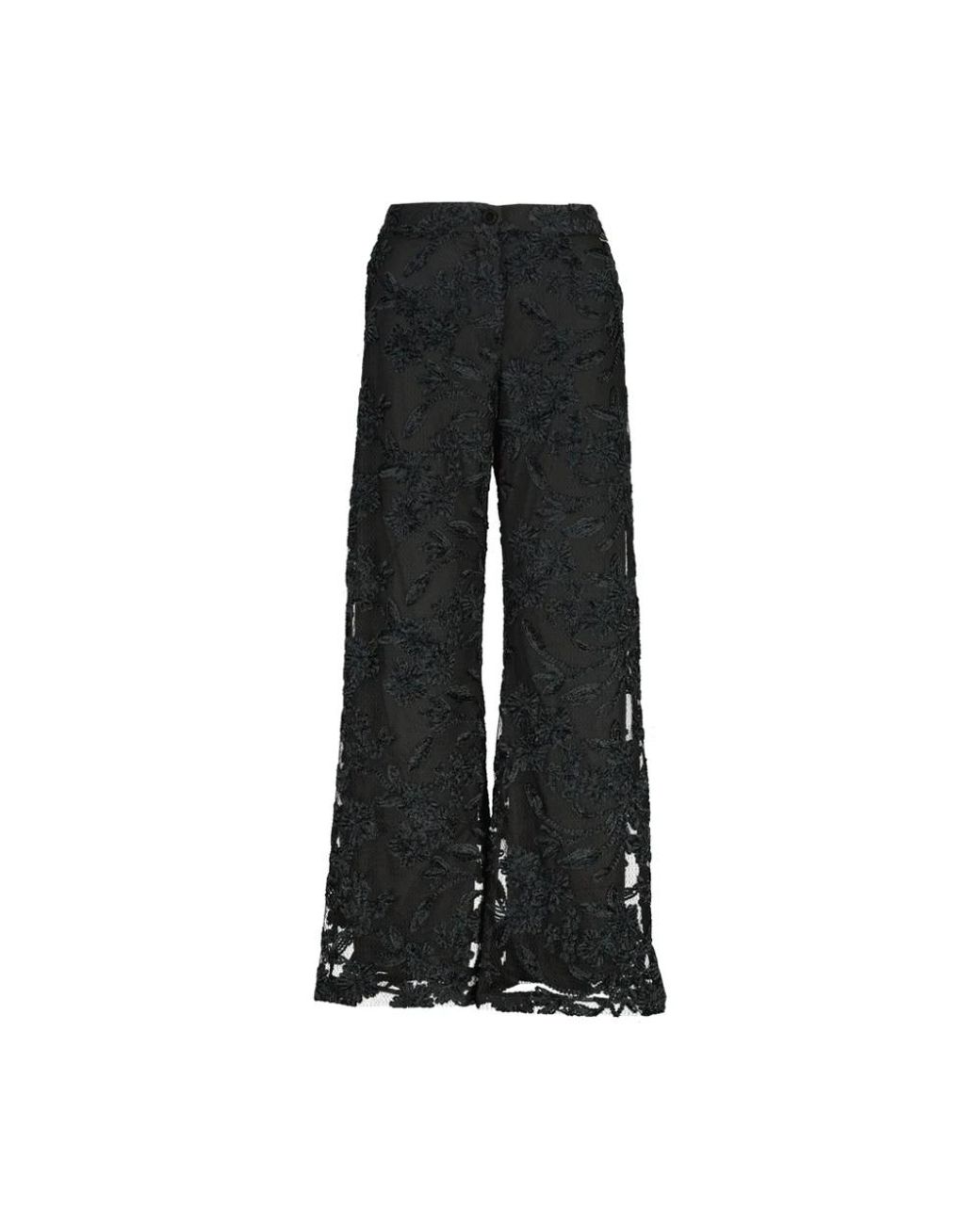 Amélie & Amélie Black Wide Trousers