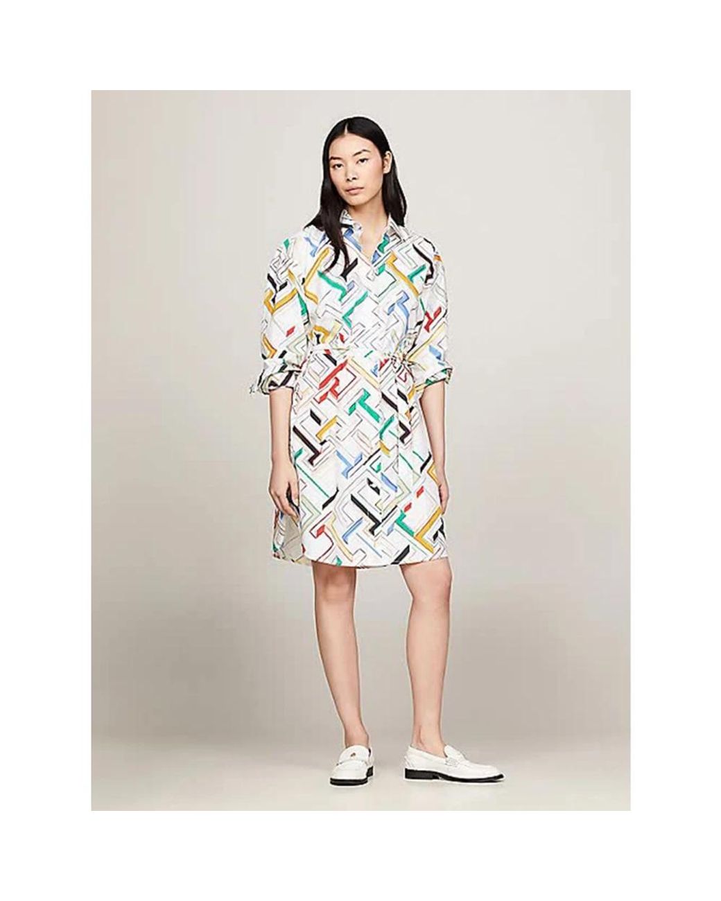 Tommy Hilfiger Blue Shirt Dresses