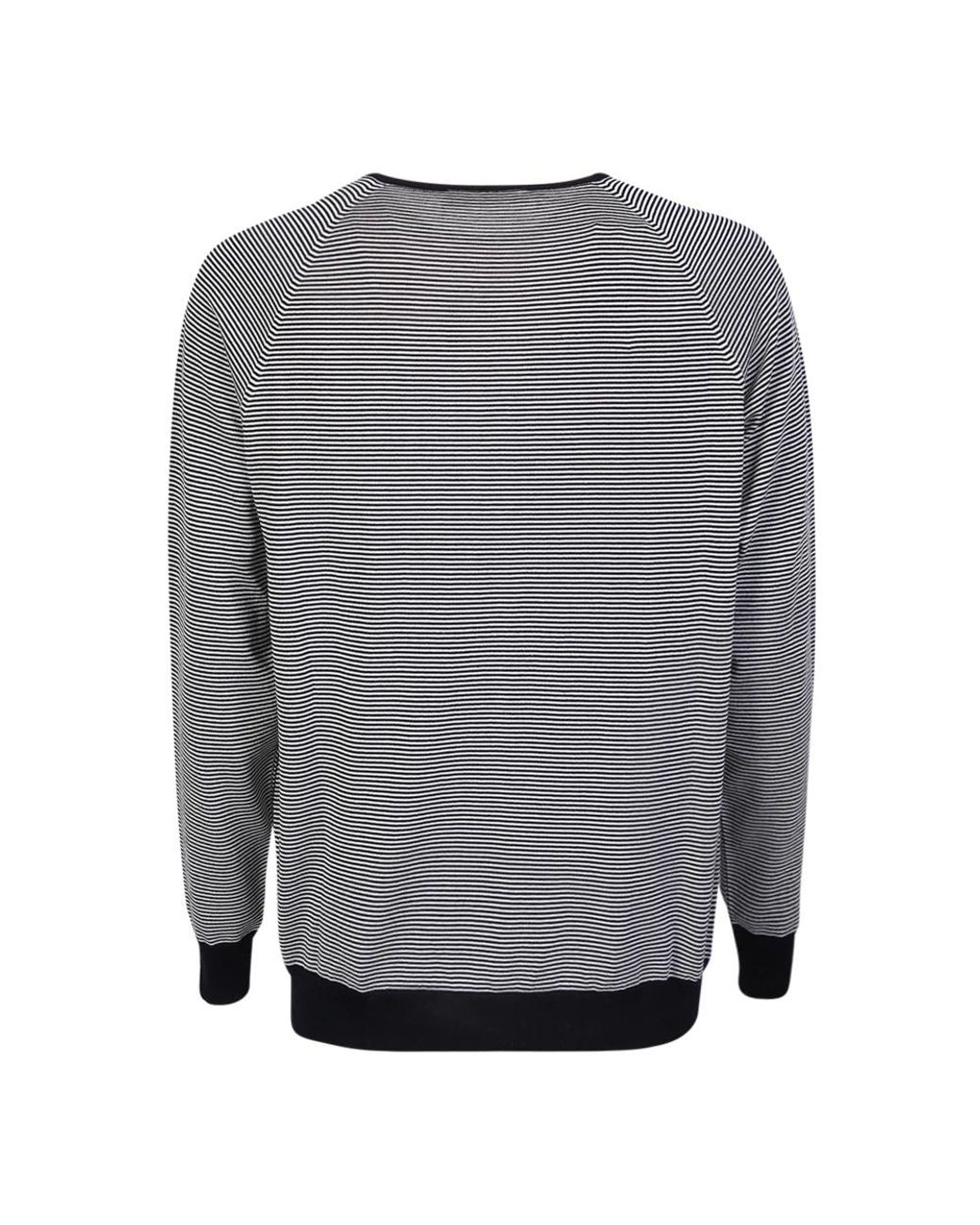 Lardini Gray Round-Neck Knitwear for men
