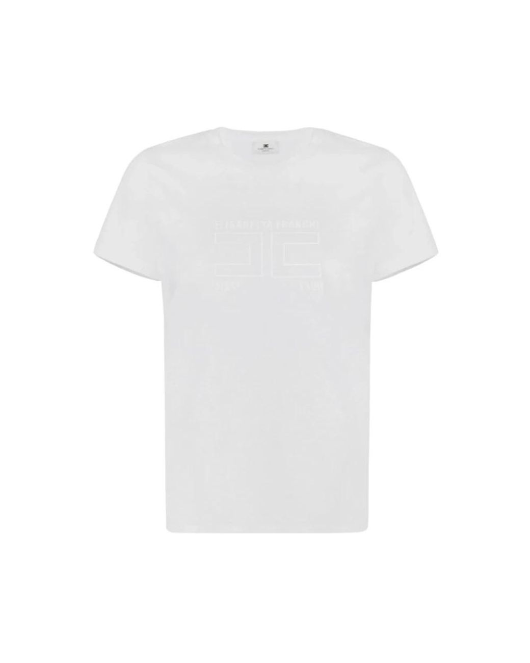 Elisabetta Franchi White T-Shirts
