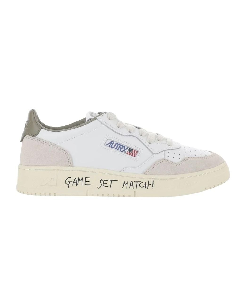 Autry White Sneakers for men