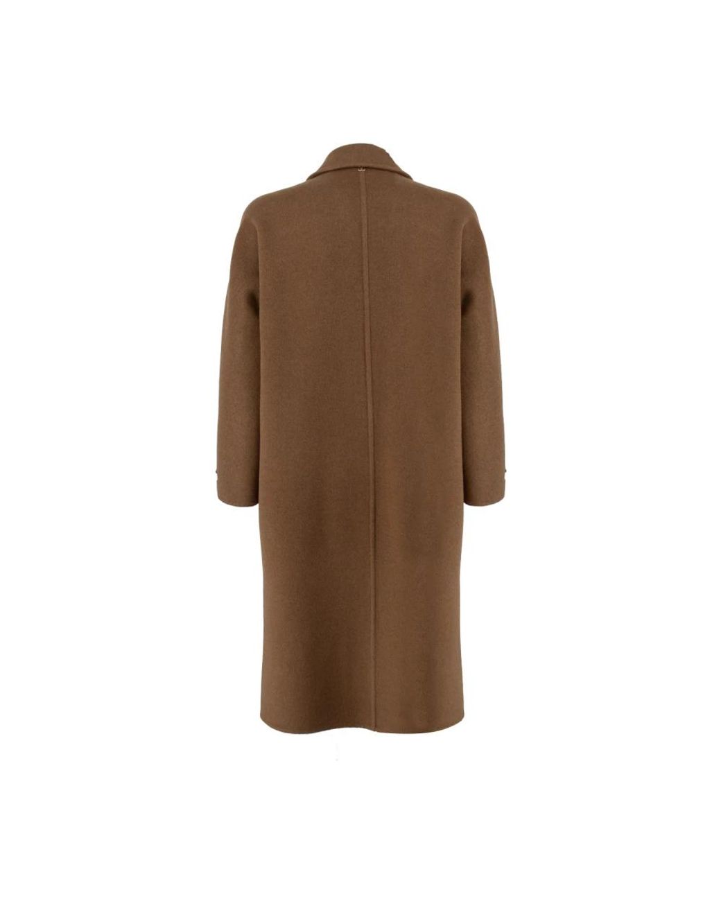 DUNO Brown Double-Breasted Coats