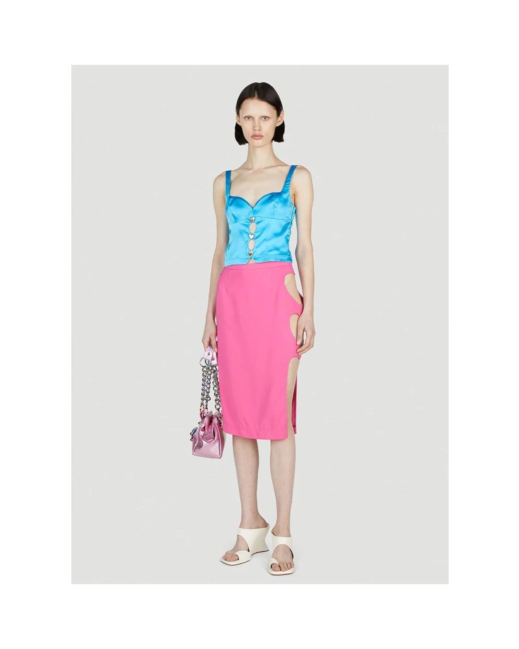 Marco Rambaldi Pink Pencil Skirts