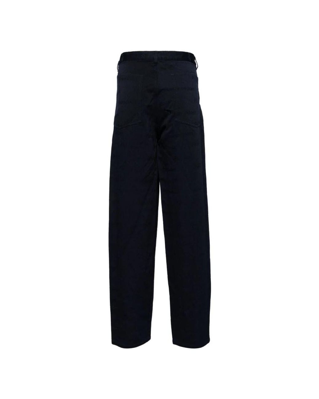 Comme des Garçons Blue Straight Trousers for men