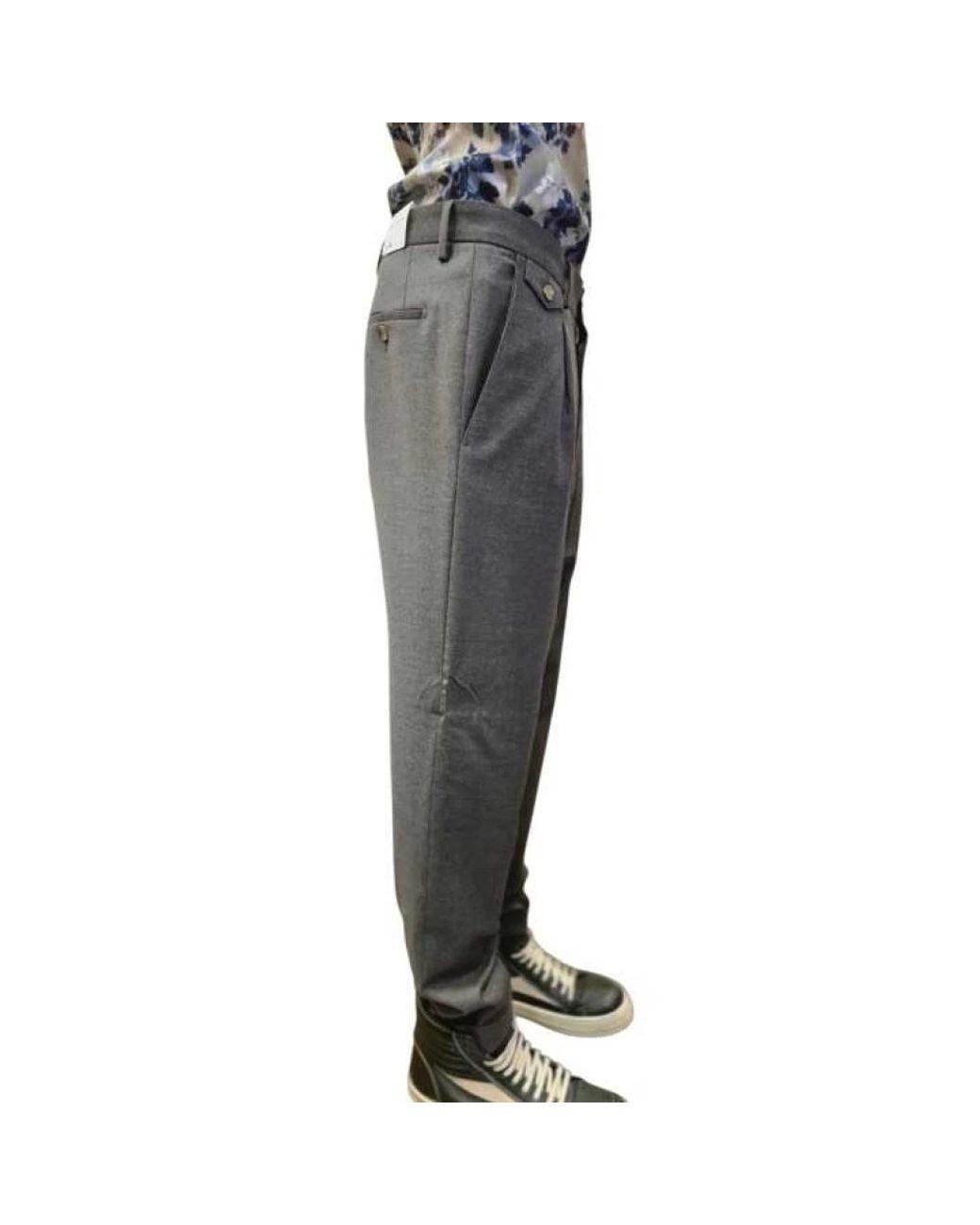 Baldessarini Gray Suit Trousers for men