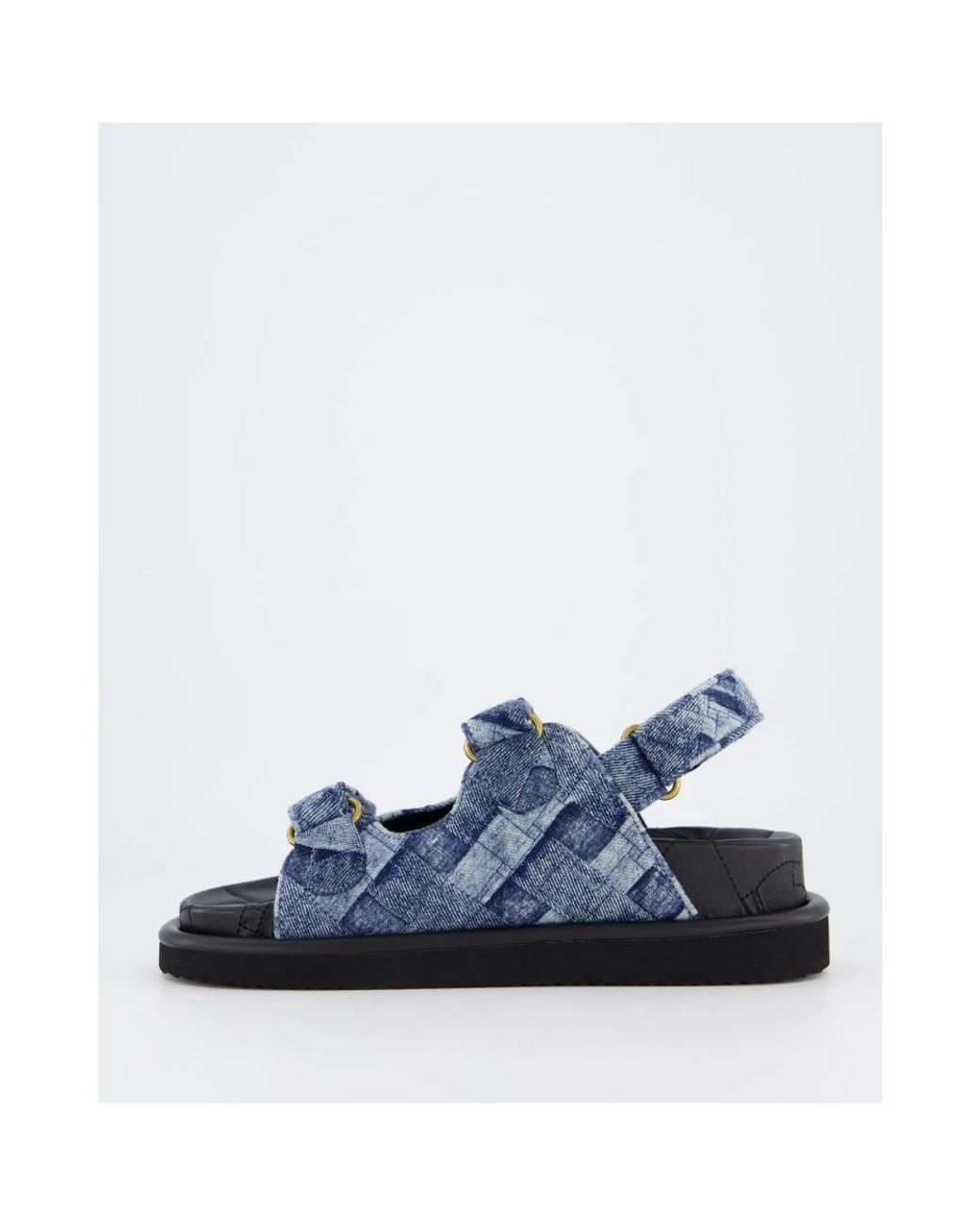 Kurt Geiger Blue Flat Sandals