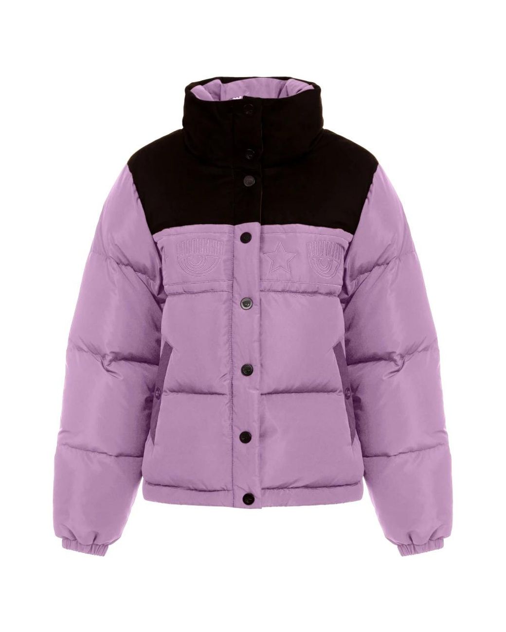 Chiara Ferragni Jassen ,Paars ,Down Jacket in het Purple