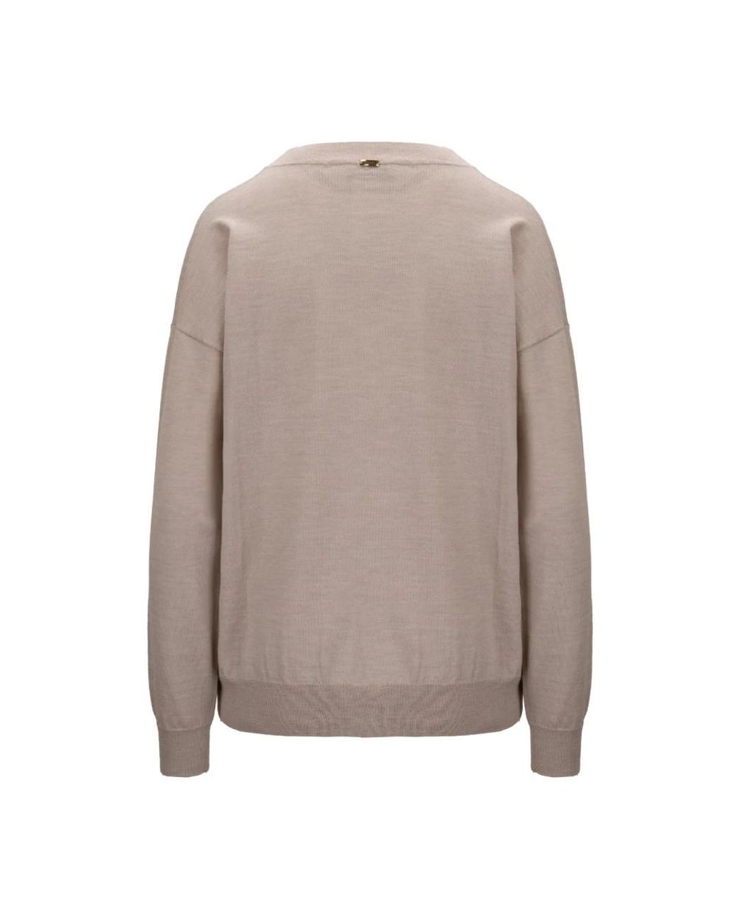 Herno Brown V-Neck Knitwear