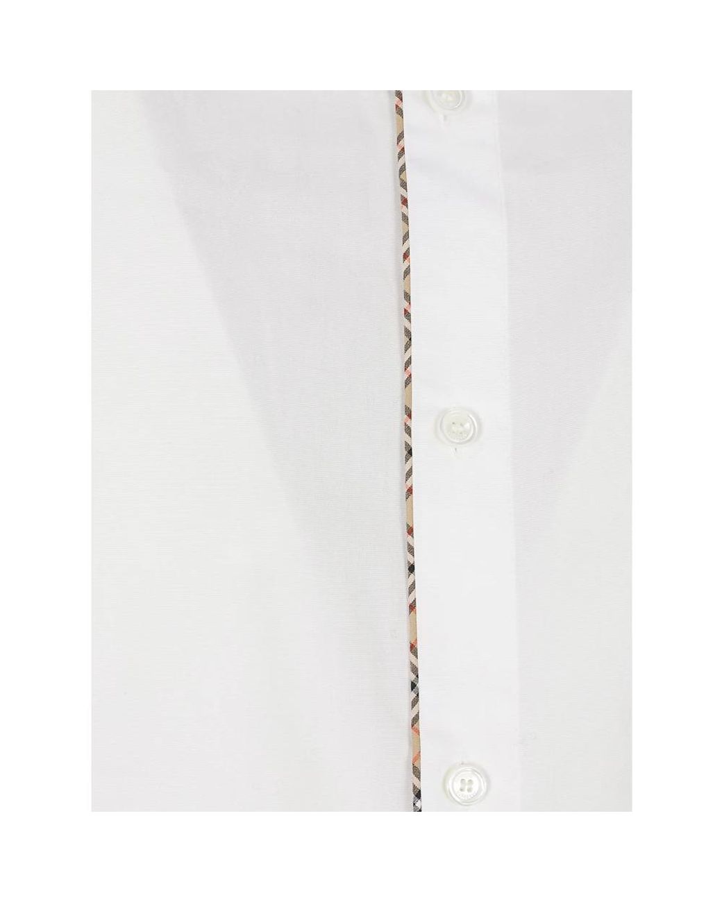 Burberry White Formal Shirts for men