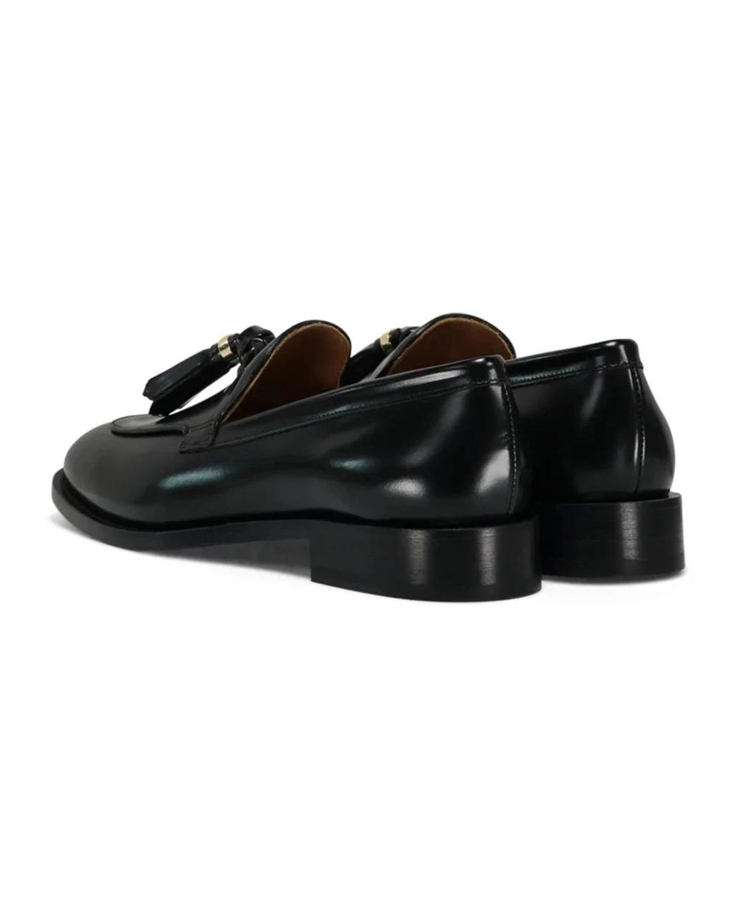 Max Mara Black Loafers