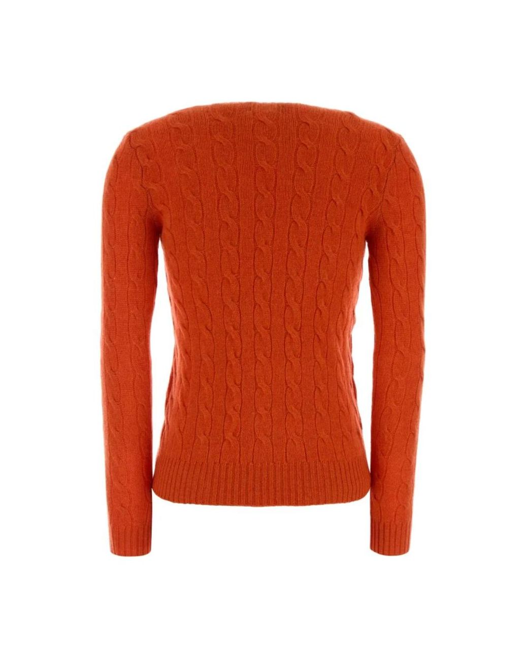 Polo Ralph Lauren Orange Round-Neck Knitwear