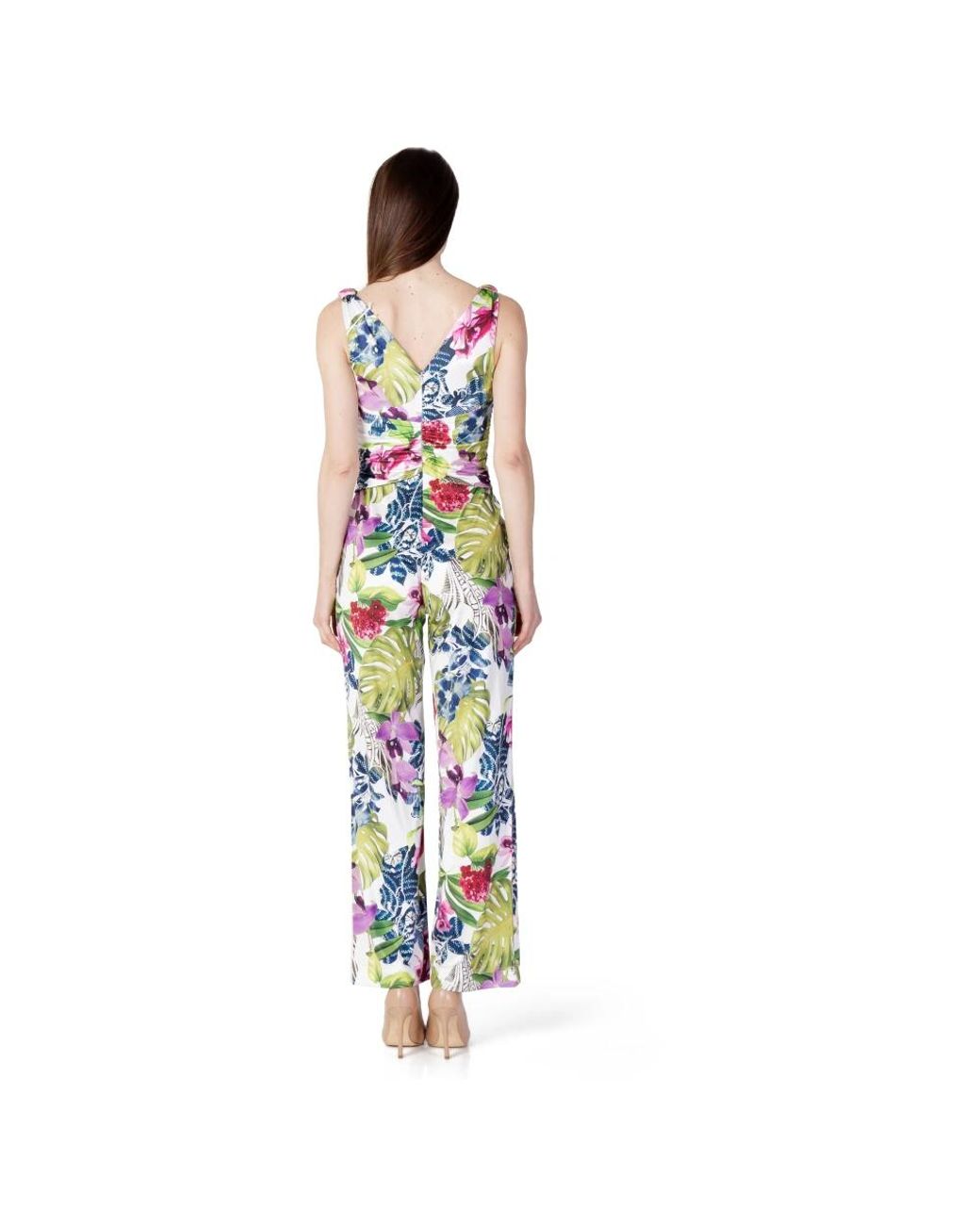 Mono sin mangas verde vibrante para mujeres Guess de color Blue