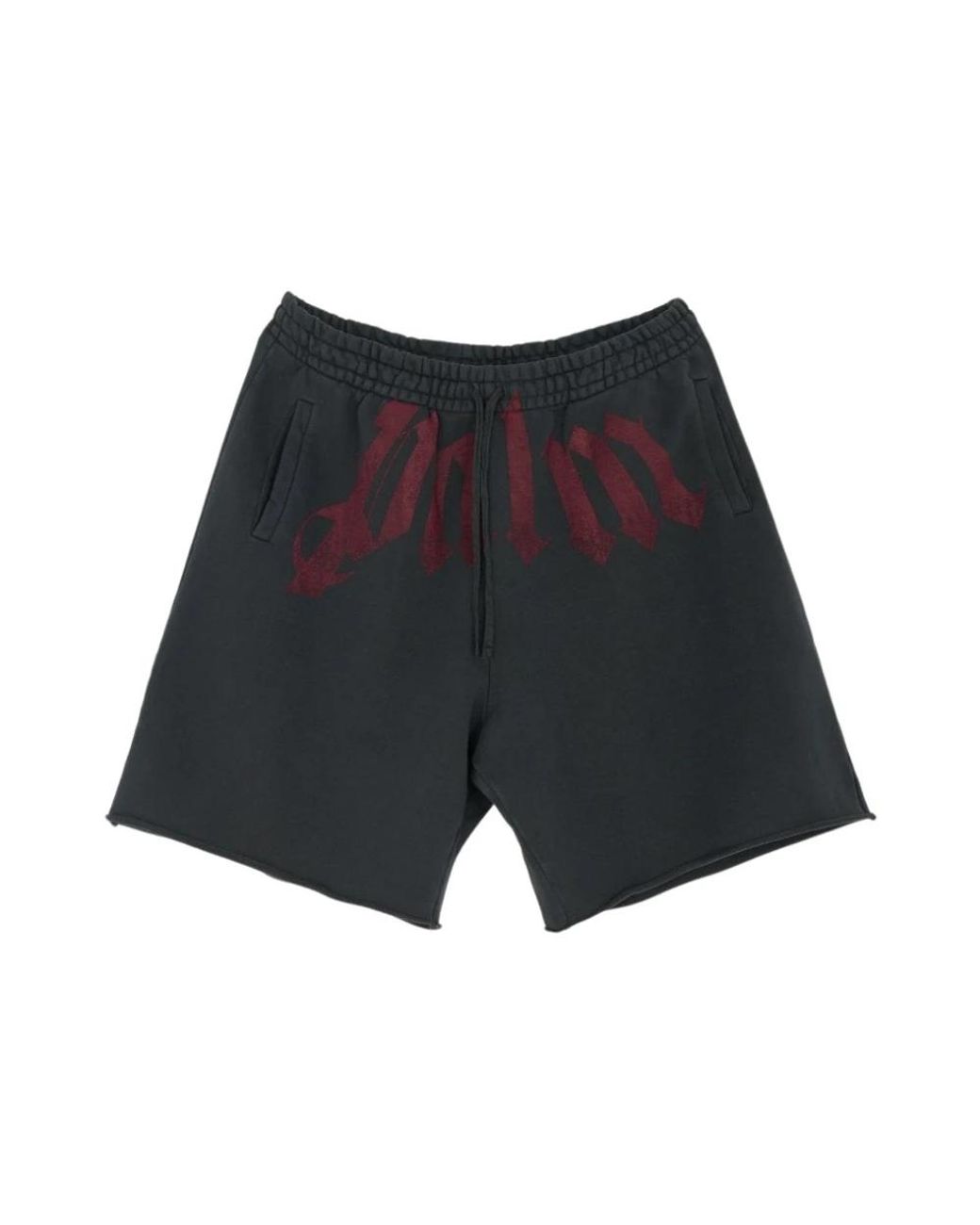 Palm Angels Blue Casual Shorts for men