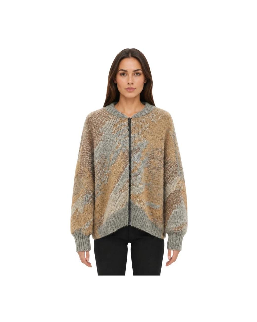 Nenette Cardigan in het Brown