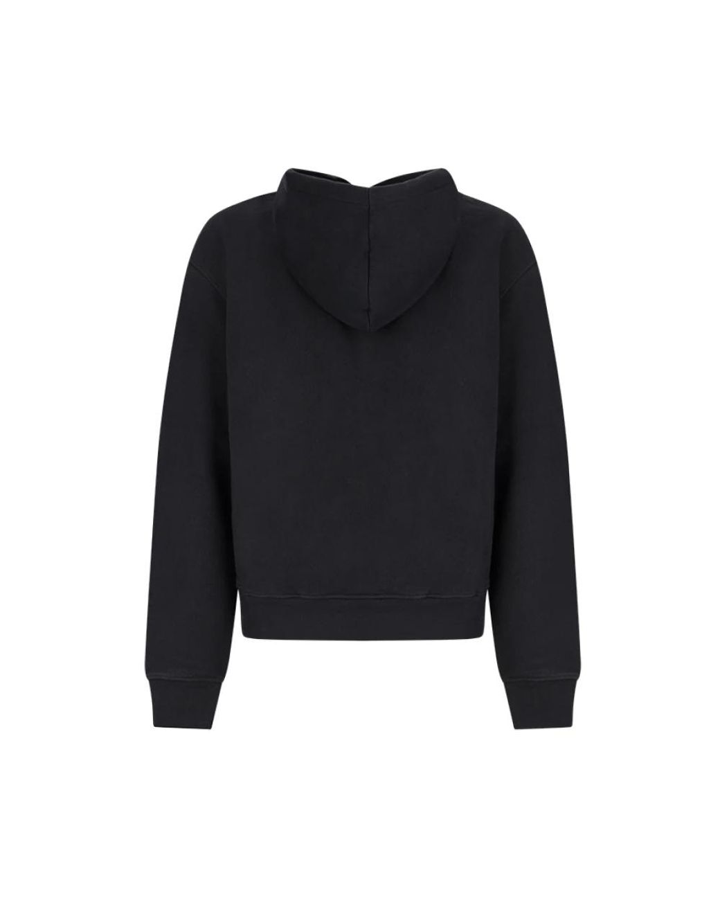Jacquemus Black Signature Logo Hoodie for men
