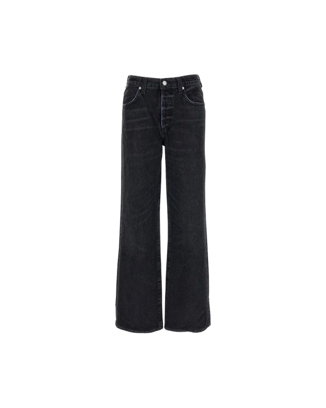 Citizens of Humanity Black Wide Jeans