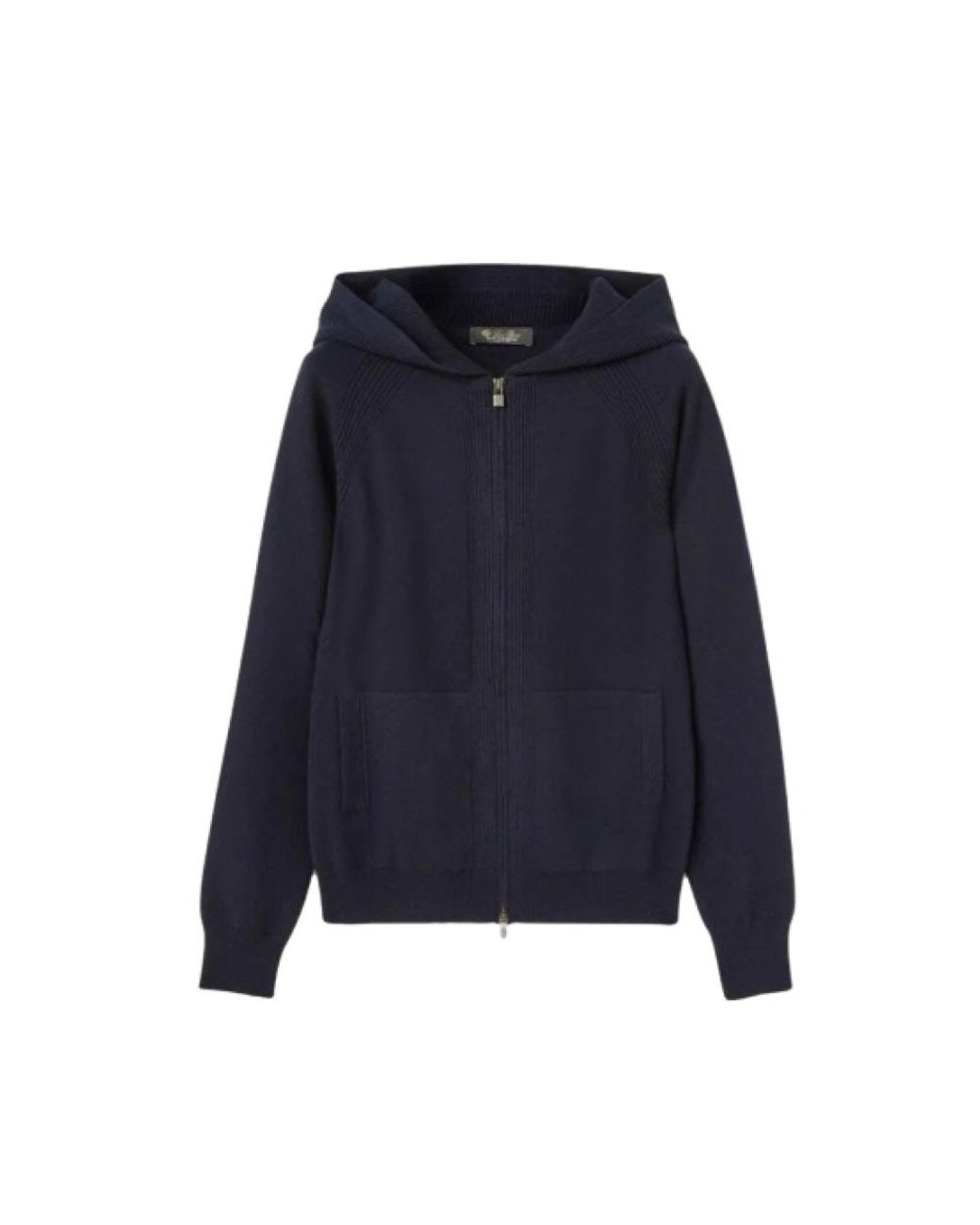 Loro Piana Blue Zip-Throughs