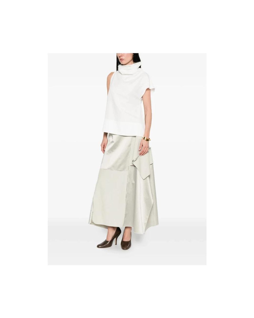Niccolò Pasqualetti White Maxi Skirts