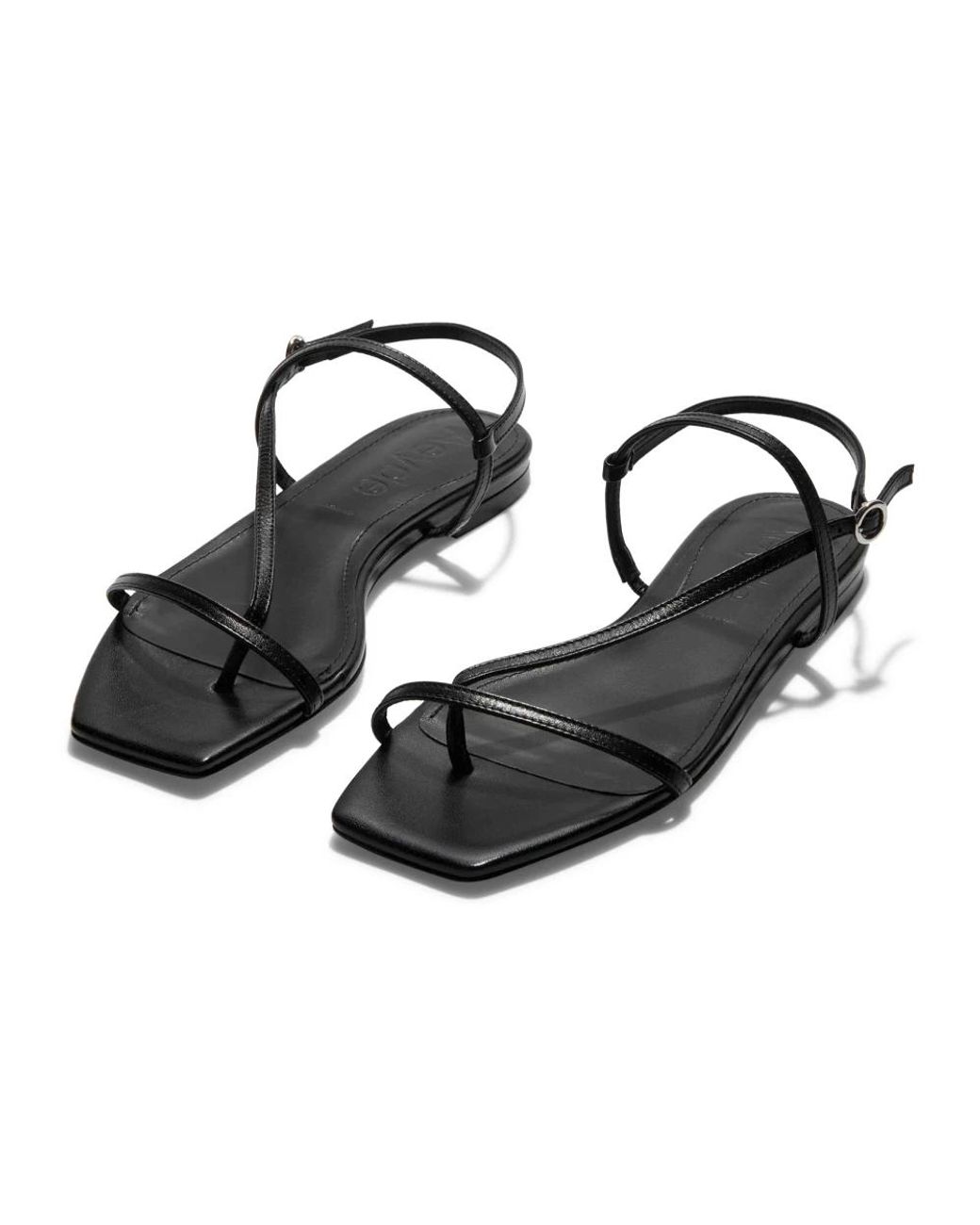 Flat Sandals di Aeyde in Black