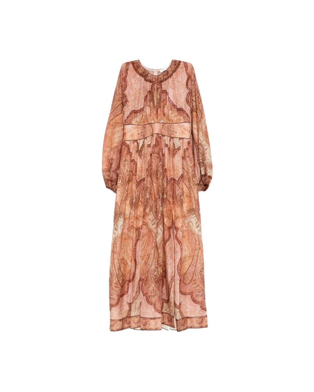 Maxi Dresses Zimmermann en coloris Pink