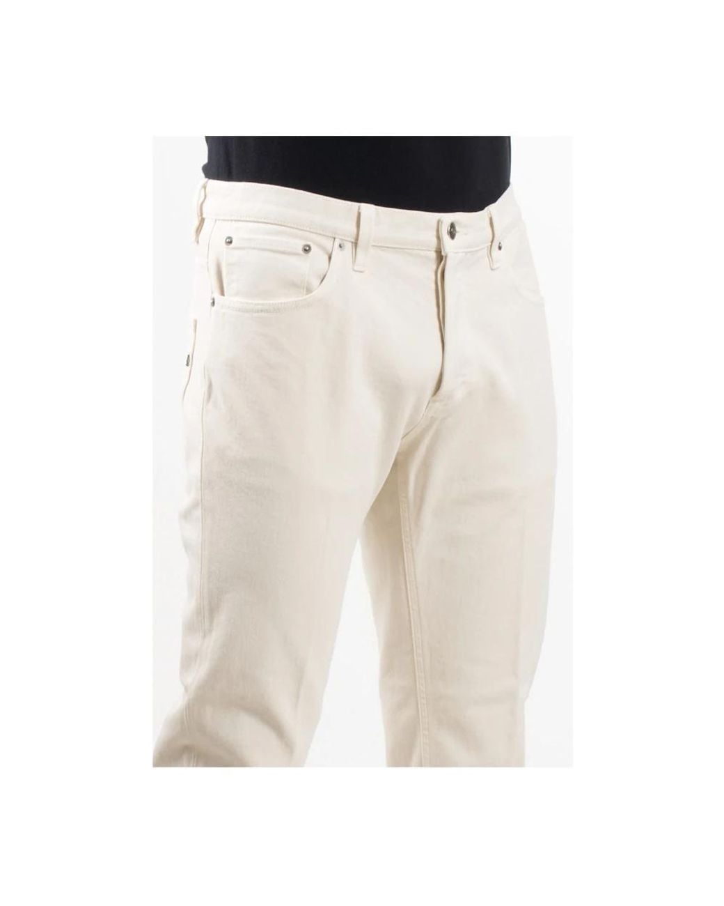 Dondup Natural Cropped Jeans for men
