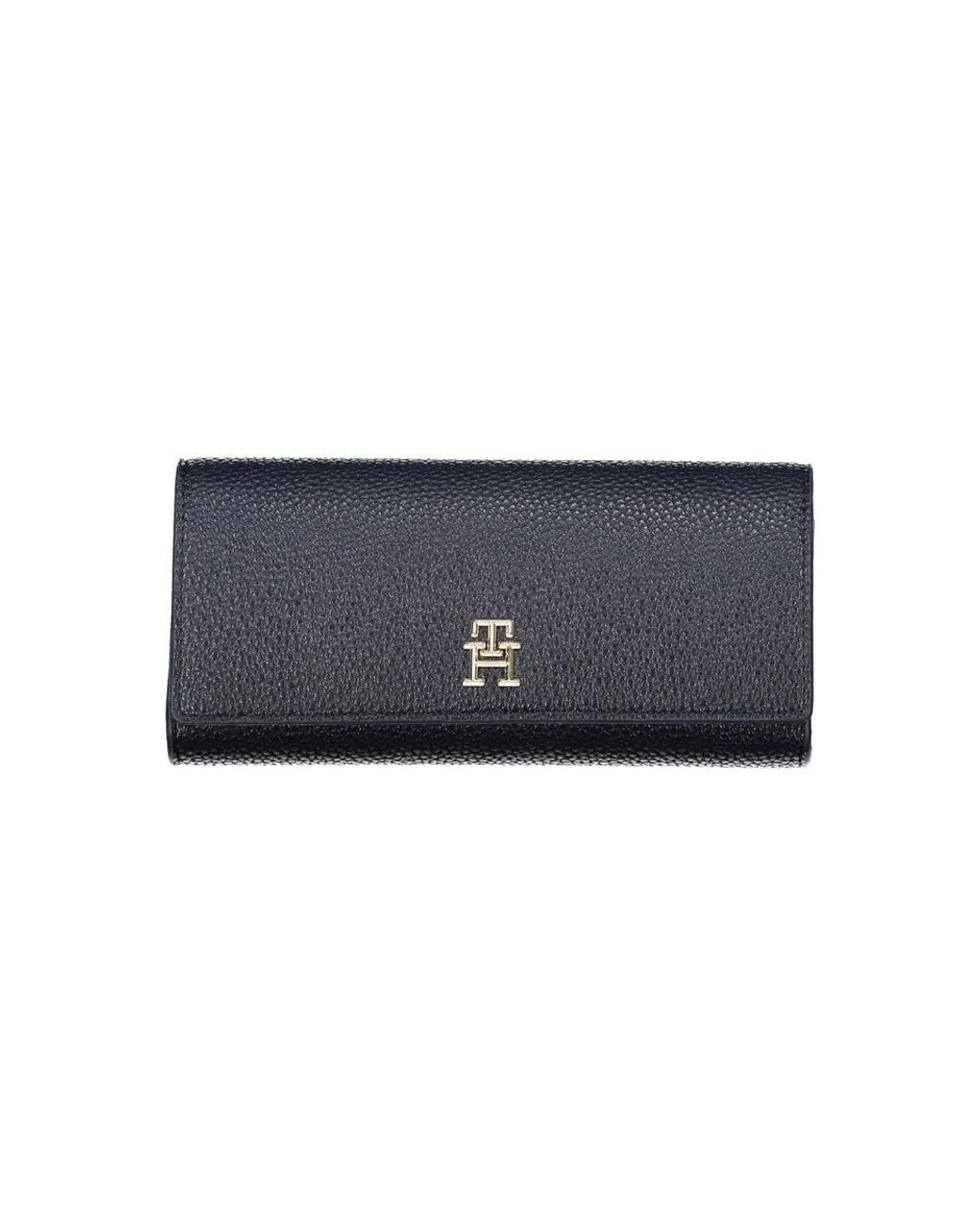 Tommy Hilfiger Accessoires ,Blauw ,Damesportemonnee Met Telefoonvak in het Blue