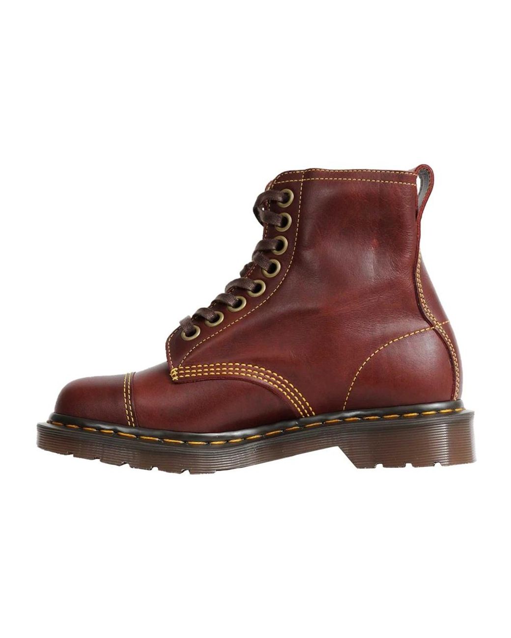 Dr. Martens Brown Lace-Up Boots