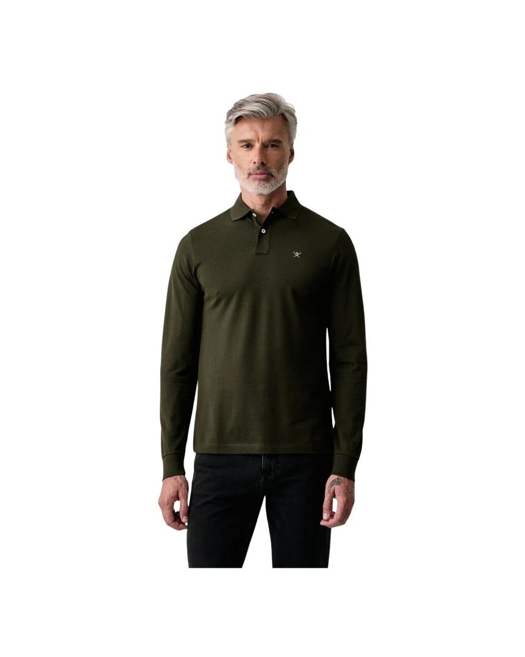 Polo Shirts Hackett pour homme en coloris Black