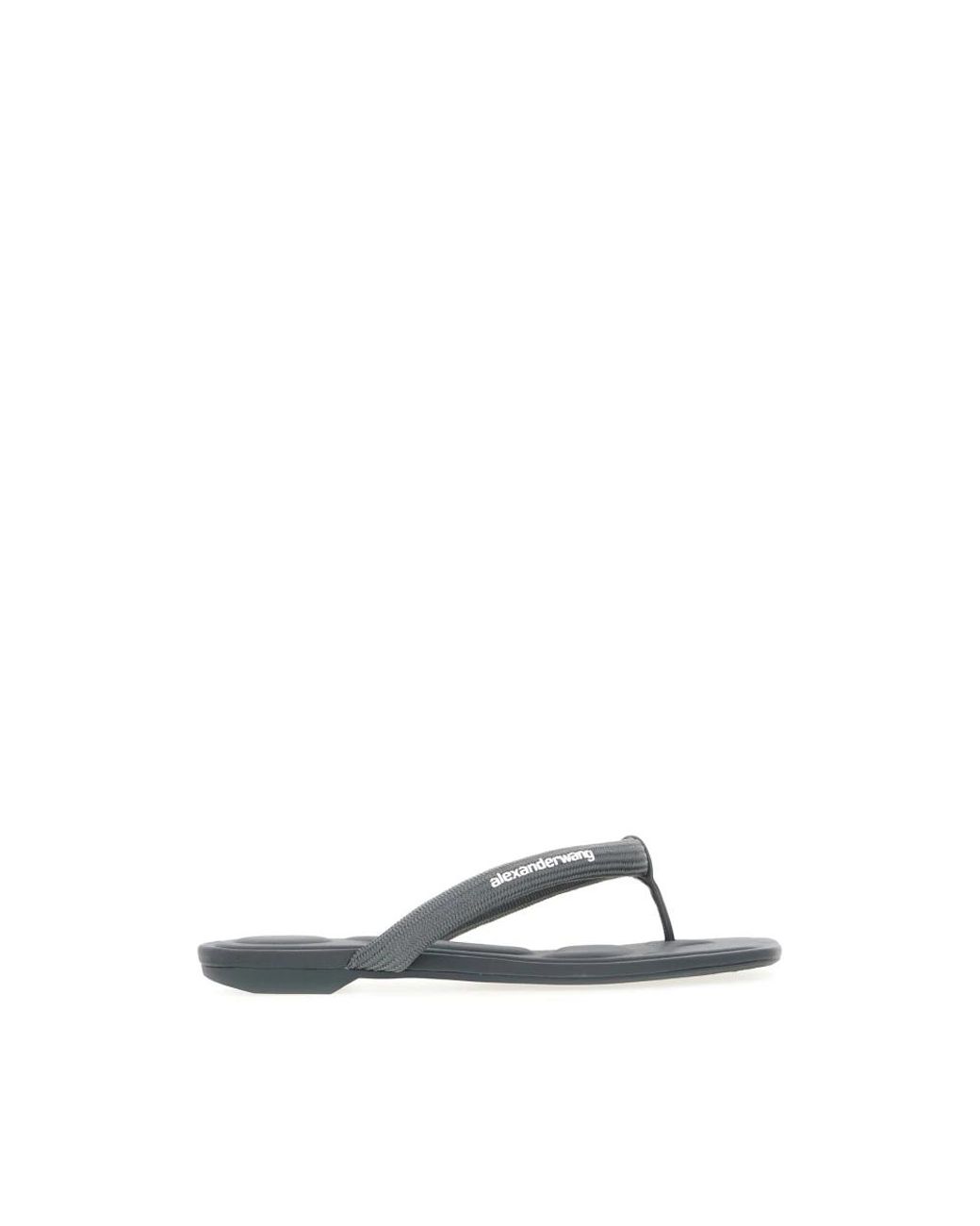 Alexander Wang Gray Flip Flops