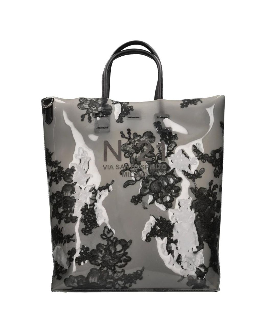 N°21 Metallic Vertical Shopper