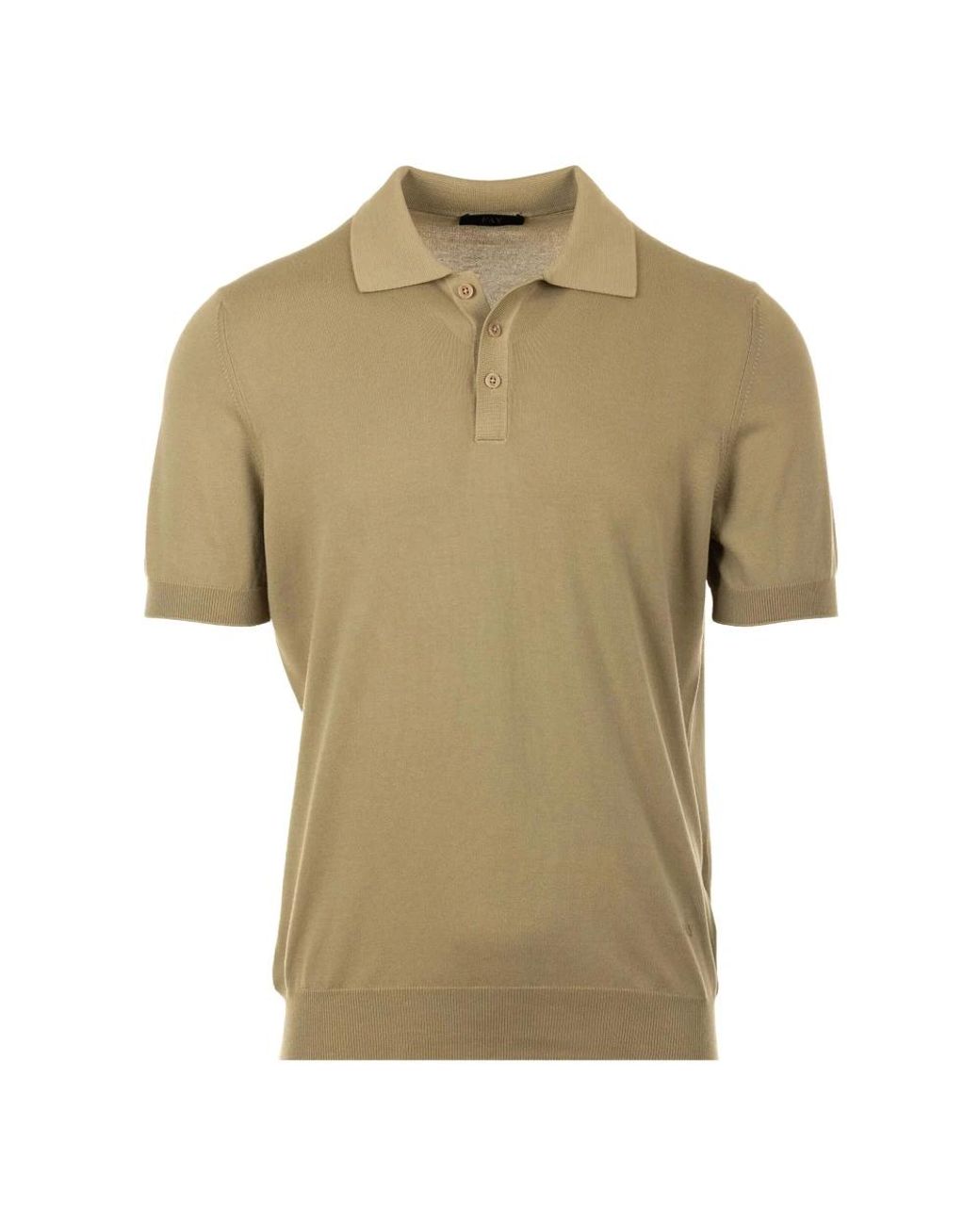 Fay Green Round-Neck Knitwear for men