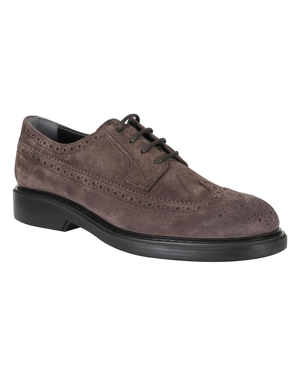 Hogan Brown Laced Shoes for men